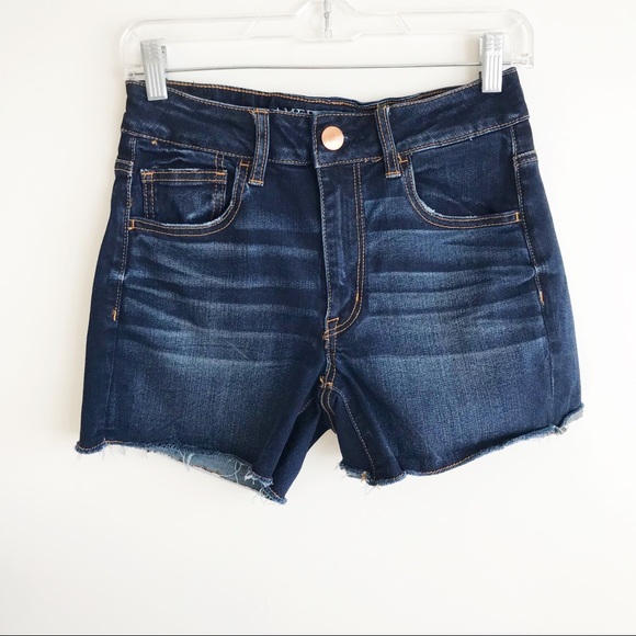 American Eagle Outfitters Pants - AMERICAN EAGLE OUTFITTERS Hi Rise Shortie shorts 6